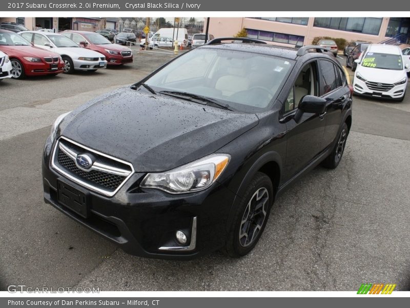Crystal Black Silica / Ivory 2017 Subaru Crosstrek 2.0i Premium