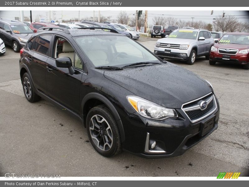 Crystal Black Silica / Ivory 2017 Subaru Crosstrek 2.0i Premium