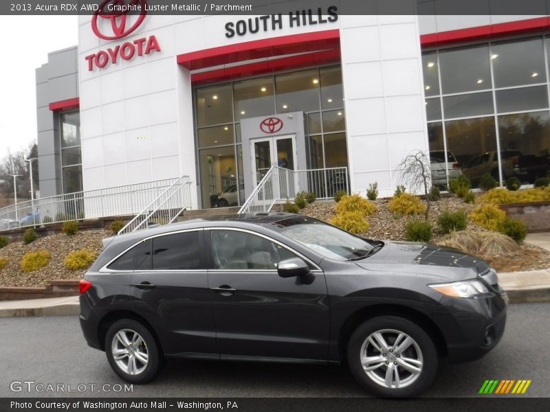 Graphite Luster Metallic / Parchment 2013 Acura RDX AWD