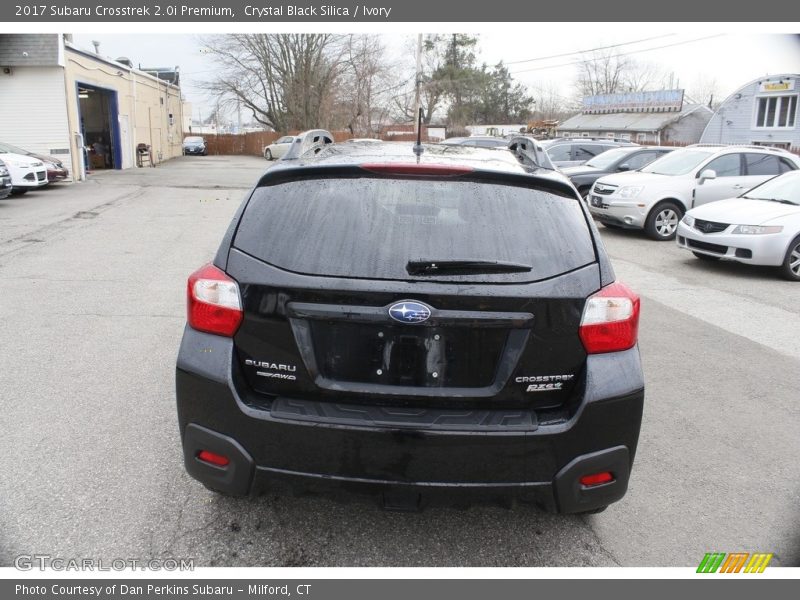 Crystal Black Silica / Ivory 2017 Subaru Crosstrek 2.0i Premium