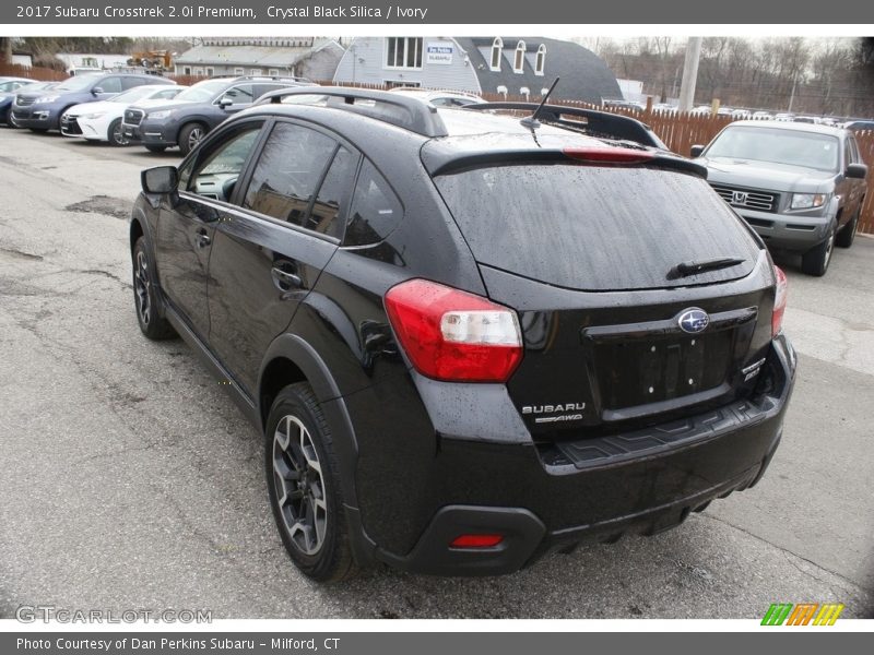Crystal Black Silica / Ivory 2017 Subaru Crosstrek 2.0i Premium