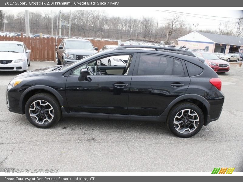 Crystal Black Silica / Ivory 2017 Subaru Crosstrek 2.0i Premium