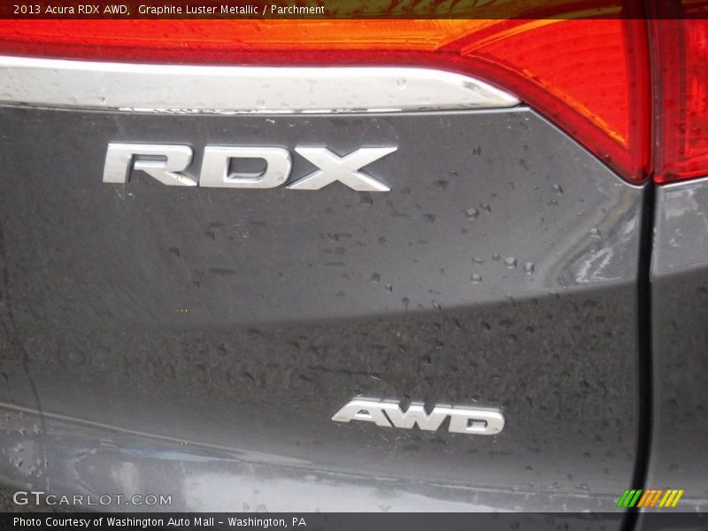 Graphite Luster Metallic / Parchment 2013 Acura RDX AWD