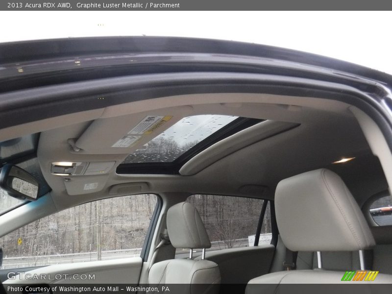 Graphite Luster Metallic / Parchment 2013 Acura RDX AWD