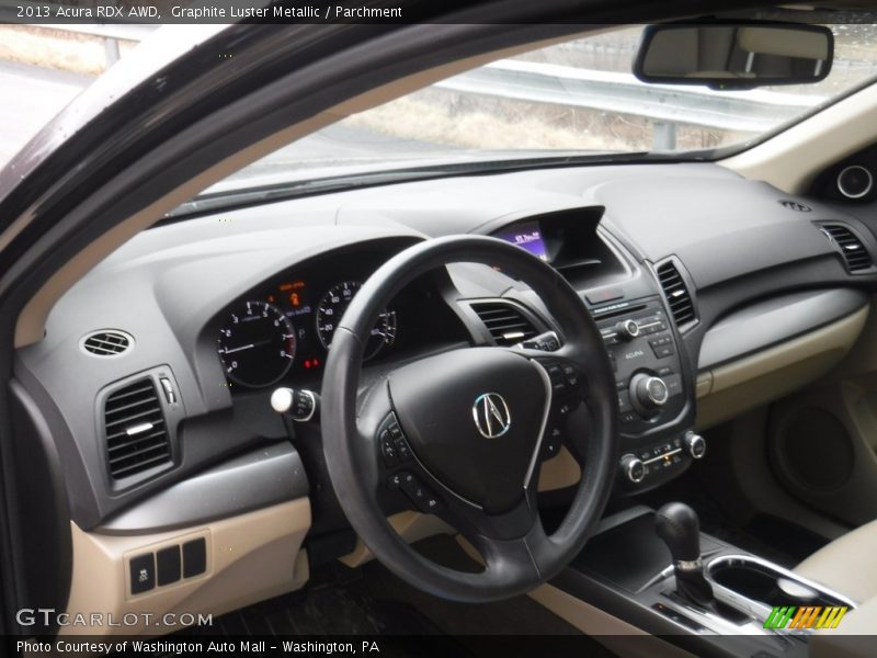 Graphite Luster Metallic / Parchment 2013 Acura RDX AWD