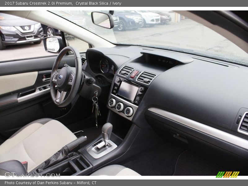 Crystal Black Silica / Ivory 2017 Subaru Crosstrek 2.0i Premium