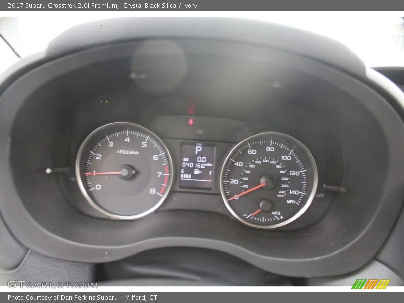 Crystal Black Silica / Ivory 2017 Subaru Crosstrek 2.0i Premium