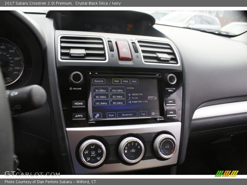 Crystal Black Silica / Ivory 2017 Subaru Crosstrek 2.0i Premium