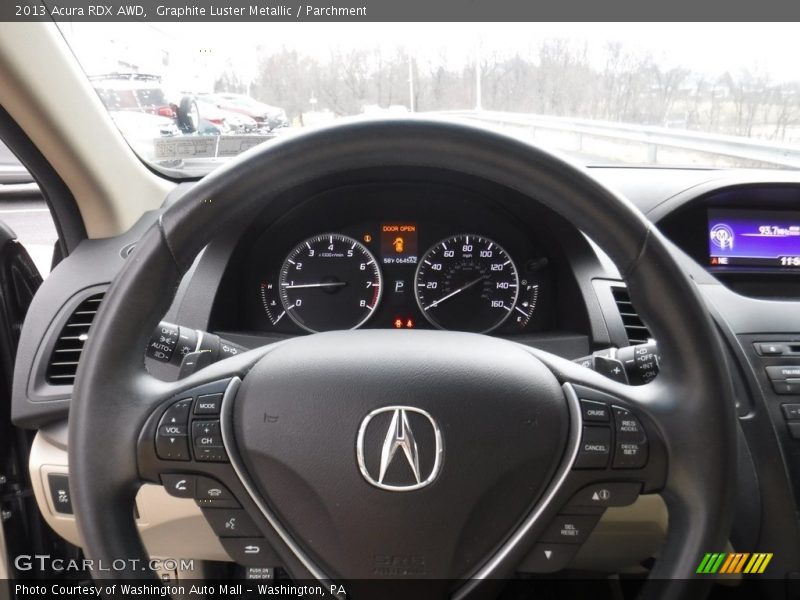 Graphite Luster Metallic / Parchment 2013 Acura RDX AWD
