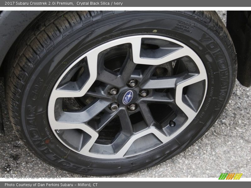 Crystal Black Silica / Ivory 2017 Subaru Crosstrek 2.0i Premium
