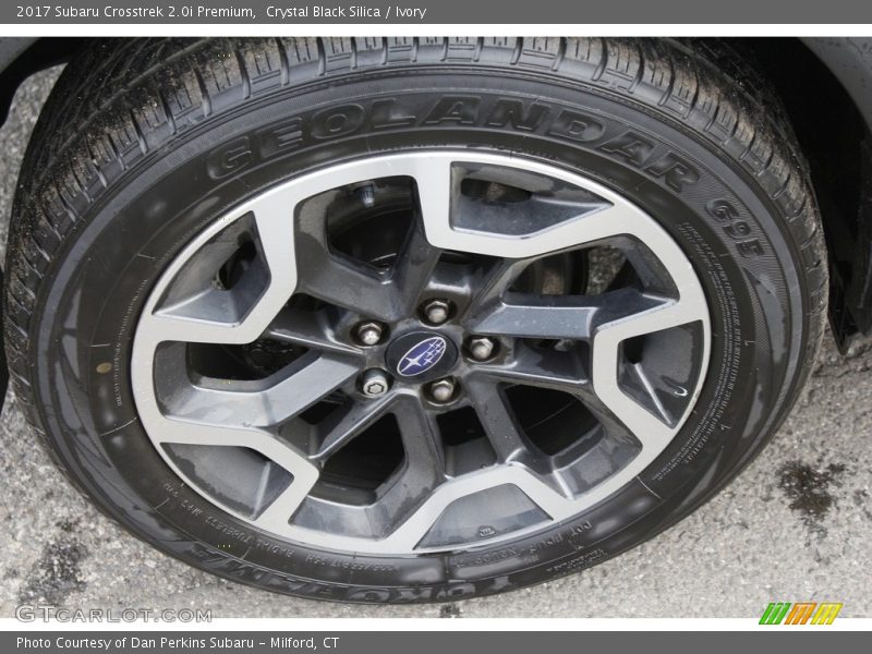 Crystal Black Silica / Ivory 2017 Subaru Crosstrek 2.0i Premium