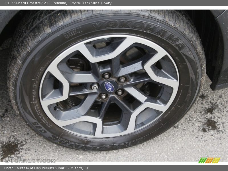 Crystal Black Silica / Ivory 2017 Subaru Crosstrek 2.0i Premium