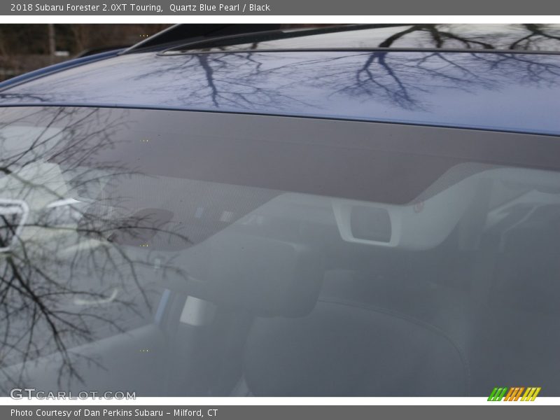 Quartz Blue Pearl / Black 2018 Subaru Forester 2.0XT Touring