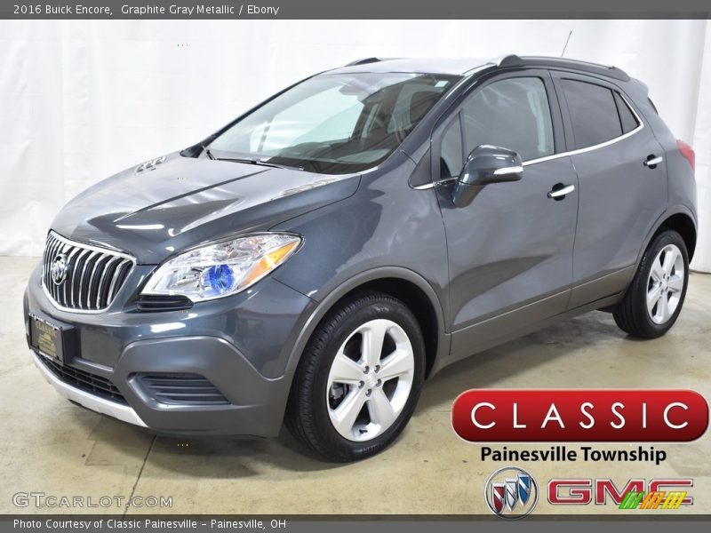 Graphite Gray Metallic / Ebony 2016 Buick Encore