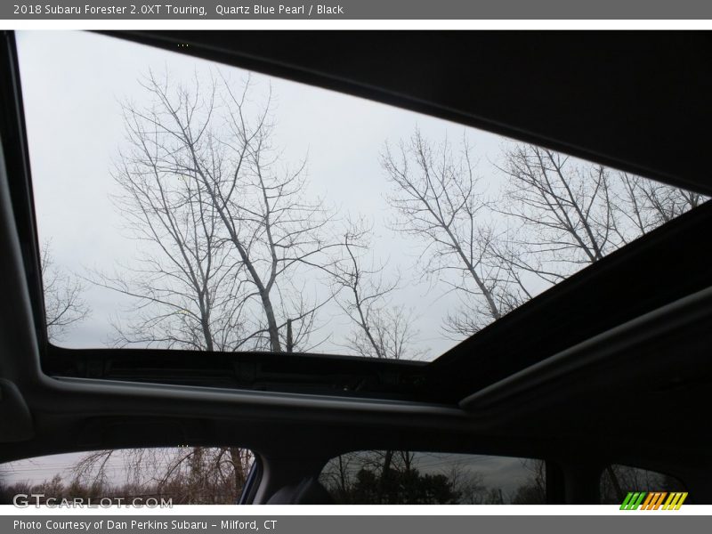 Quartz Blue Pearl / Black 2018 Subaru Forester 2.0XT Touring