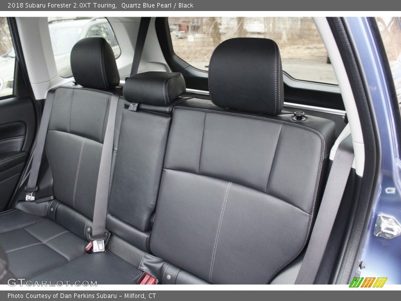 Quartz Blue Pearl / Black 2018 Subaru Forester 2.0XT Touring