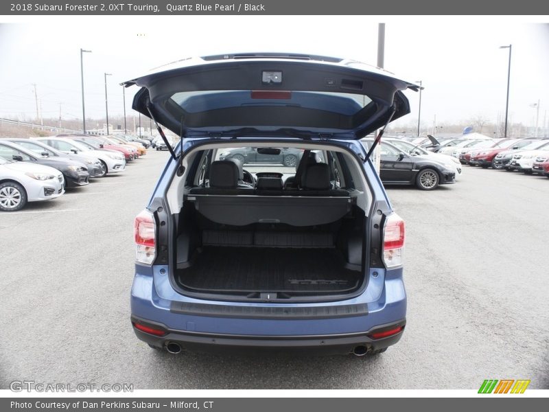 Quartz Blue Pearl / Black 2018 Subaru Forester 2.0XT Touring