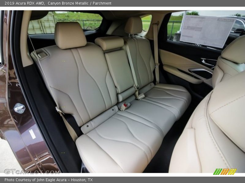 Rear Seat of 2019 RDX AWD