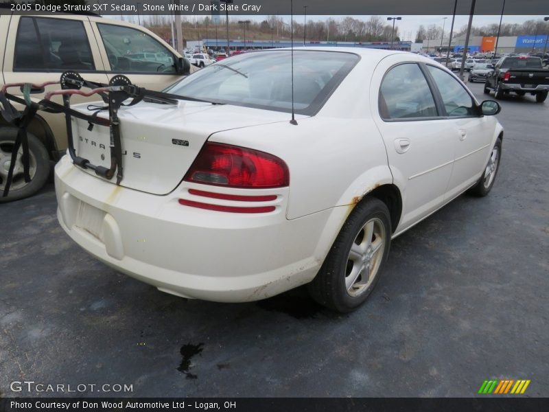 Stone White / Dark Slate Gray 2005 Dodge Stratus SXT Sedan