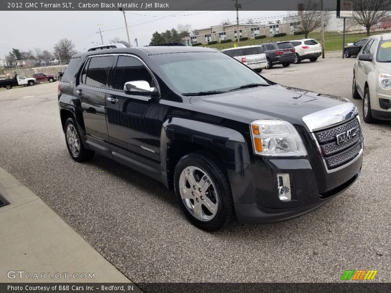 Carbon Black Metallic / Jet Black 2012 GMC Terrain SLT