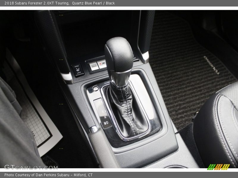 Quartz Blue Pearl / Black 2018 Subaru Forester 2.0XT Touring