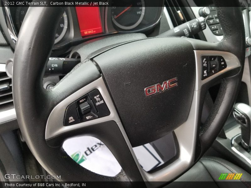 Carbon Black Metallic / Jet Black 2012 GMC Terrain SLT