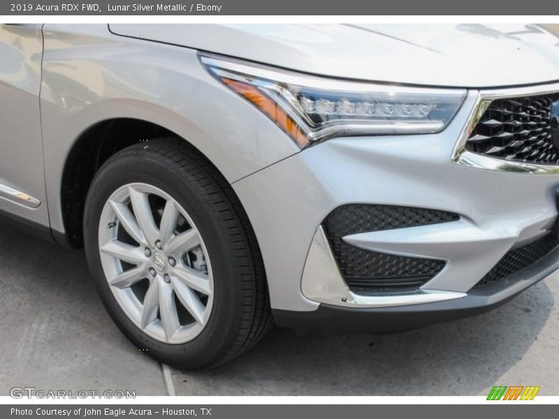 Lunar Silver Metallic / Ebony 2019 Acura RDX FWD
