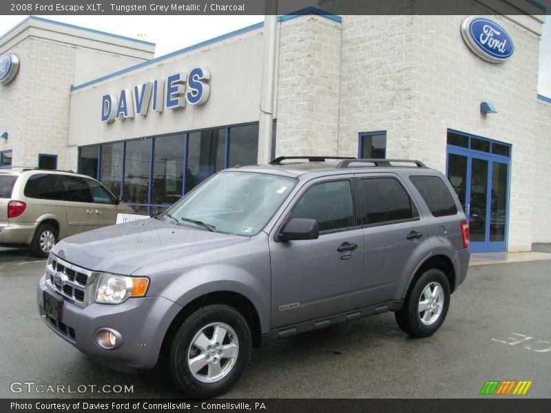 Tungsten Grey Metallic / Charcoal 2008 Ford Escape XLT