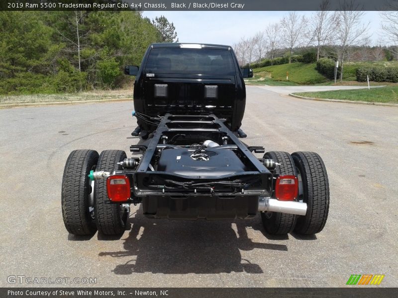 Black / Black/Diesel Gray 2019 Ram 5500 Tradesman Regular Cab 4x4 Chassis