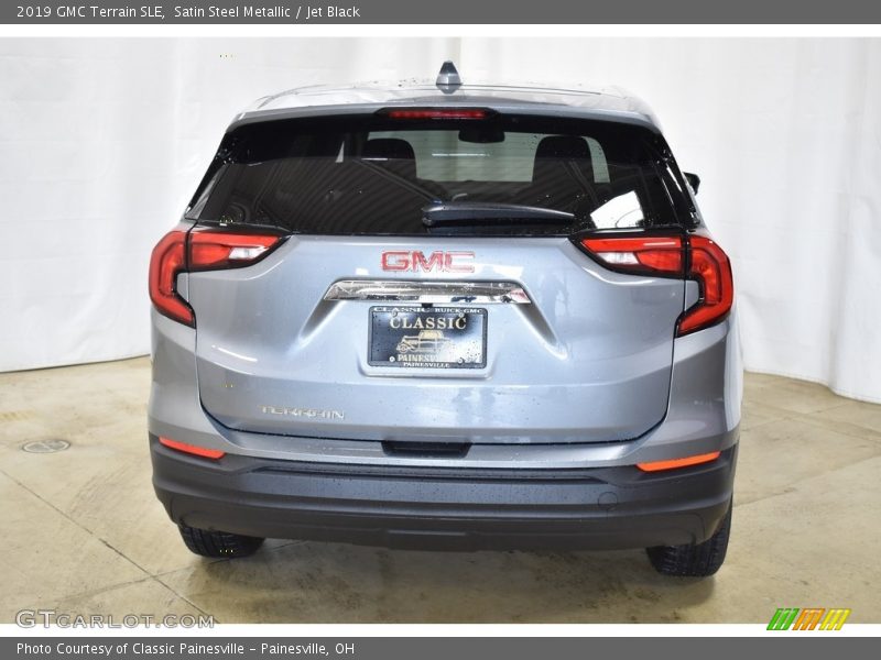 Satin Steel Metallic / Jet Black 2019 GMC Terrain SLE