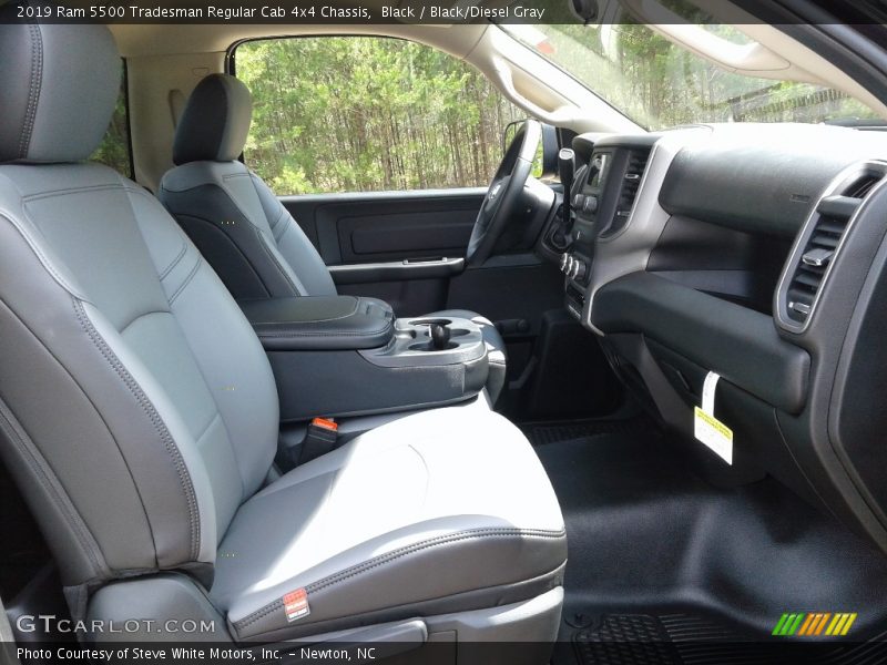 Black / Black/Diesel Gray 2019 Ram 5500 Tradesman Regular Cab 4x4 Chassis
