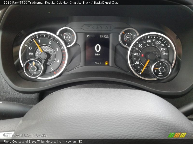  2019 5500 Tradesman Regular Cab 4x4 Chassis Tradesman Regular Cab 4x4 Chassis Gauges