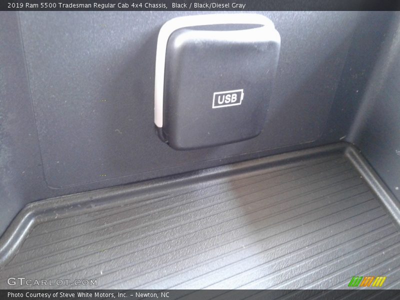Black / Black/Diesel Gray 2019 Ram 5500 Tradesman Regular Cab 4x4 Chassis