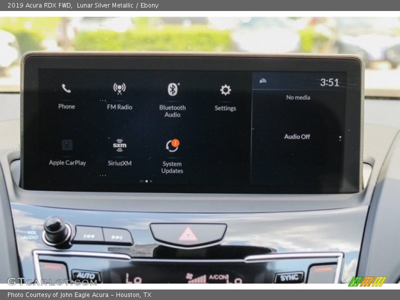 Lunar Silver Metallic / Ebony 2019 Acura RDX FWD