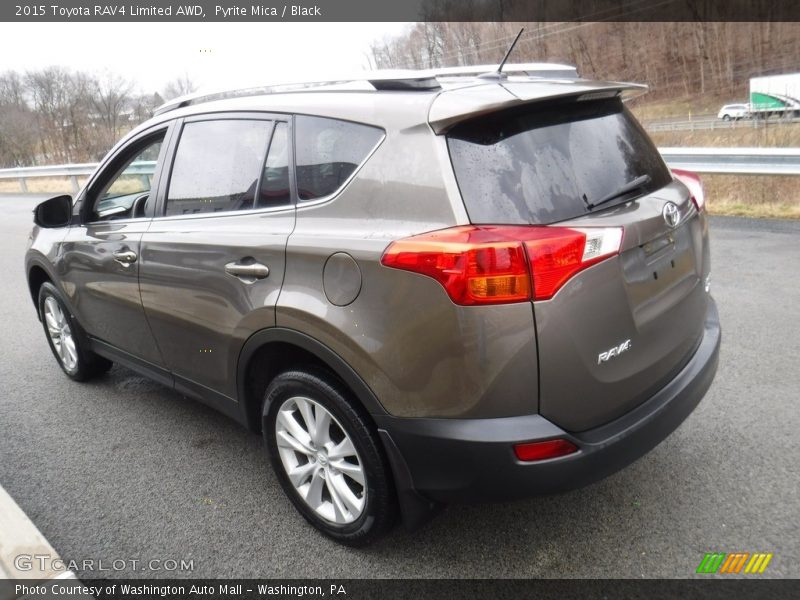 Pyrite Mica / Black 2015 Toyota RAV4 Limited AWD