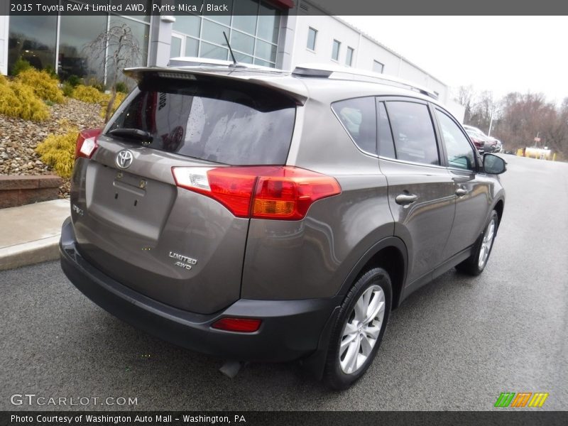 Pyrite Mica / Black 2015 Toyota RAV4 Limited AWD