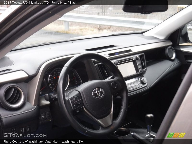 Pyrite Mica / Black 2015 Toyota RAV4 Limited AWD