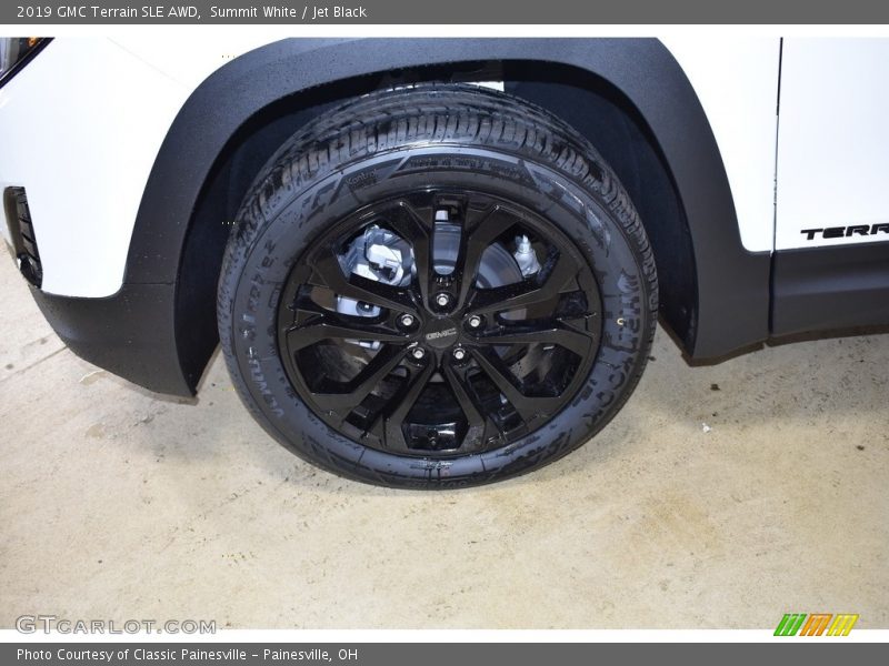 Summit White / Jet Black 2019 GMC Terrain SLE AWD