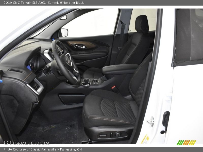 Summit White / Jet Black 2019 GMC Terrain SLE AWD