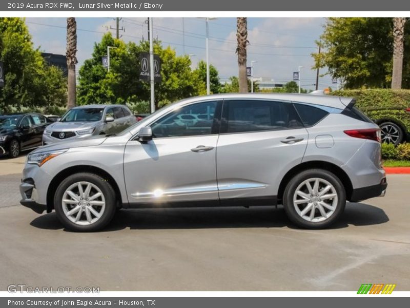 Lunar Silver Metallic / Ebony 2019 Acura RDX FWD