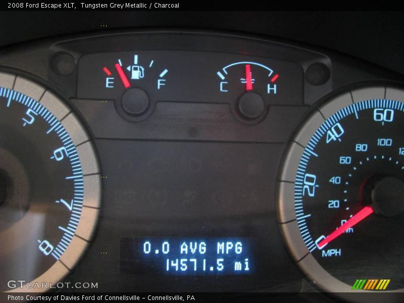 Tungsten Grey Metallic / Charcoal 2008 Ford Escape XLT