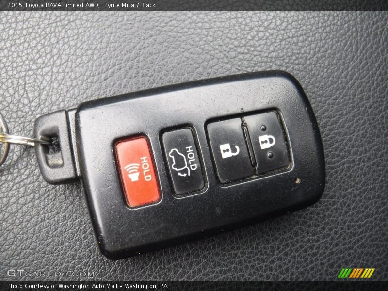 Pyrite Mica / Black 2015 Toyota RAV4 Limited AWD