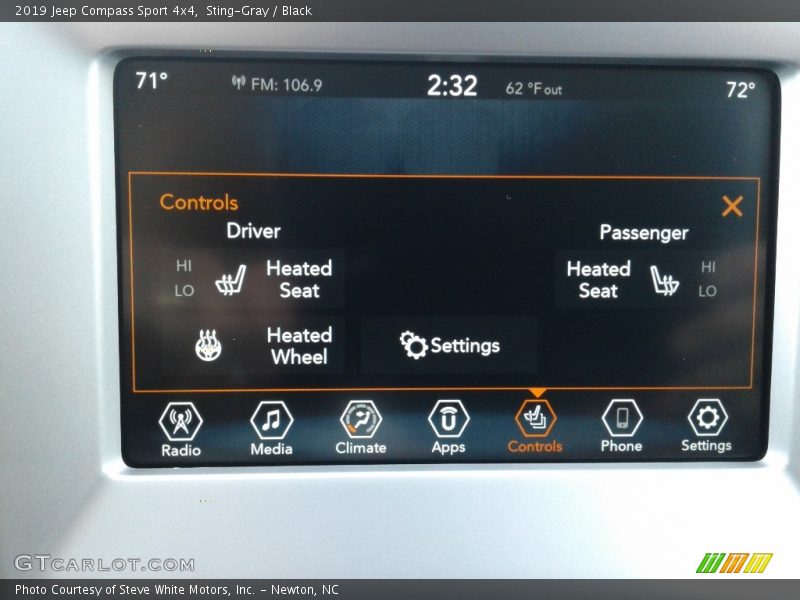 Sting-Gray / Black 2019 Jeep Compass Sport 4x4