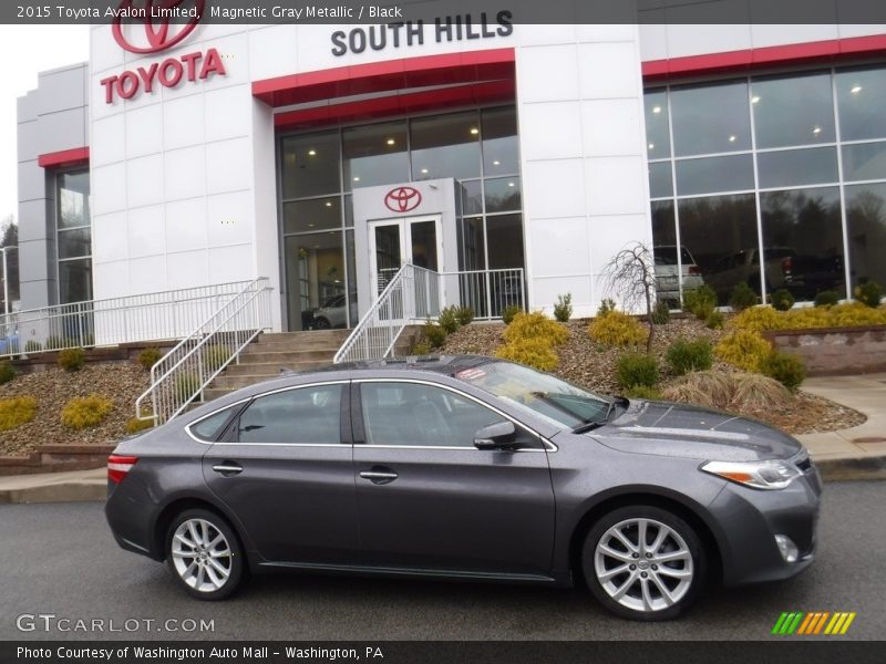 Magnetic Gray Metallic / Black 2015 Toyota Avalon Limited