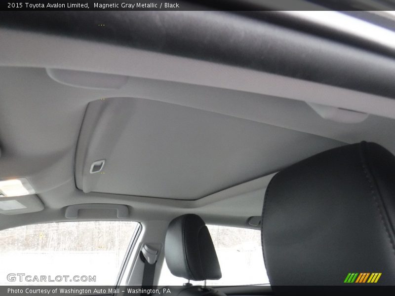 Magnetic Gray Metallic / Black 2015 Toyota Avalon Limited