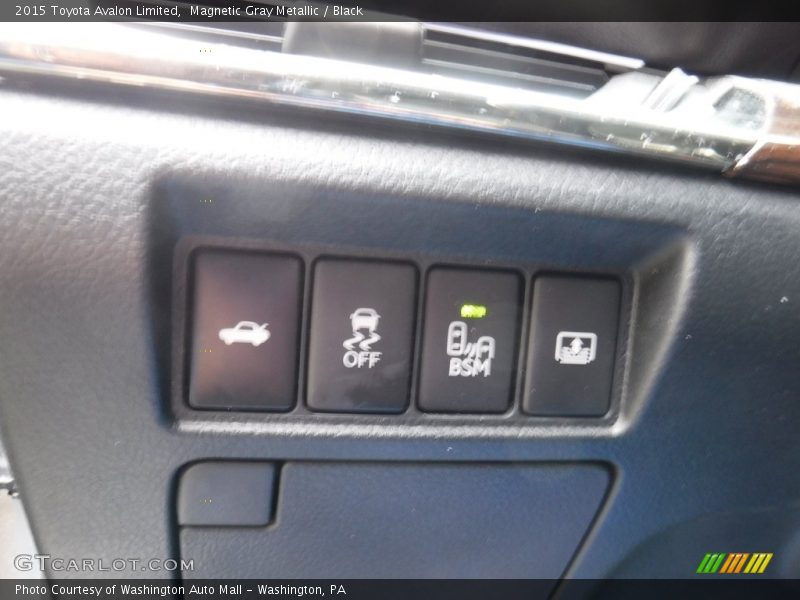 Magnetic Gray Metallic / Black 2015 Toyota Avalon Limited