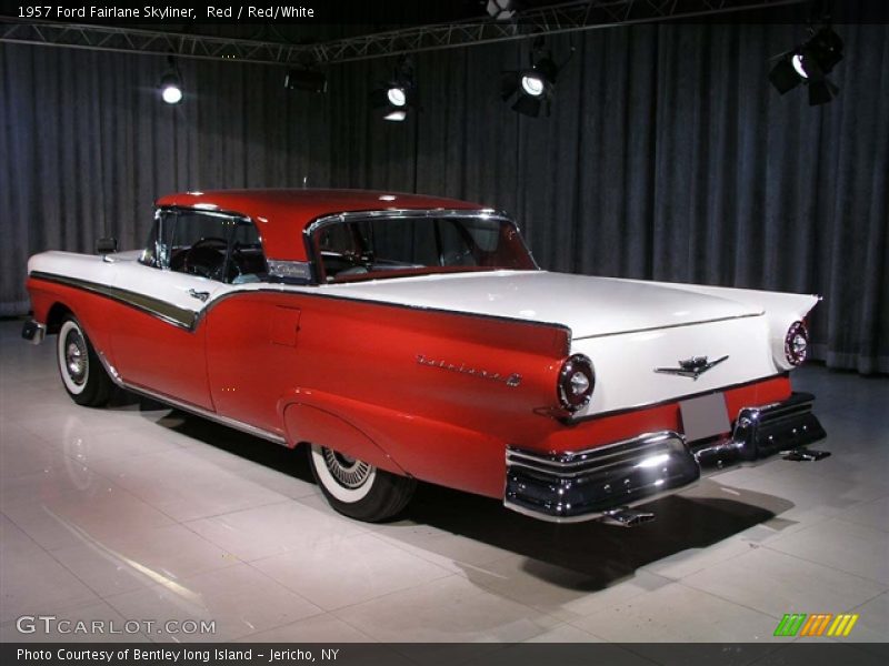 Red / Red/White 1957 Ford Fairlane Skyliner