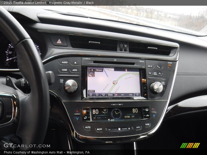 Magnetic Gray Metallic / Black 2015 Toyota Avalon Limited