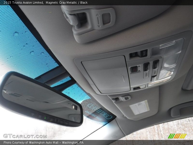 Magnetic Gray Metallic / Black 2015 Toyota Avalon Limited