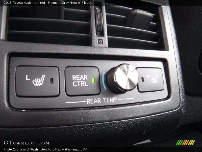 Magnetic Gray Metallic / Black 2015 Toyota Avalon Limited